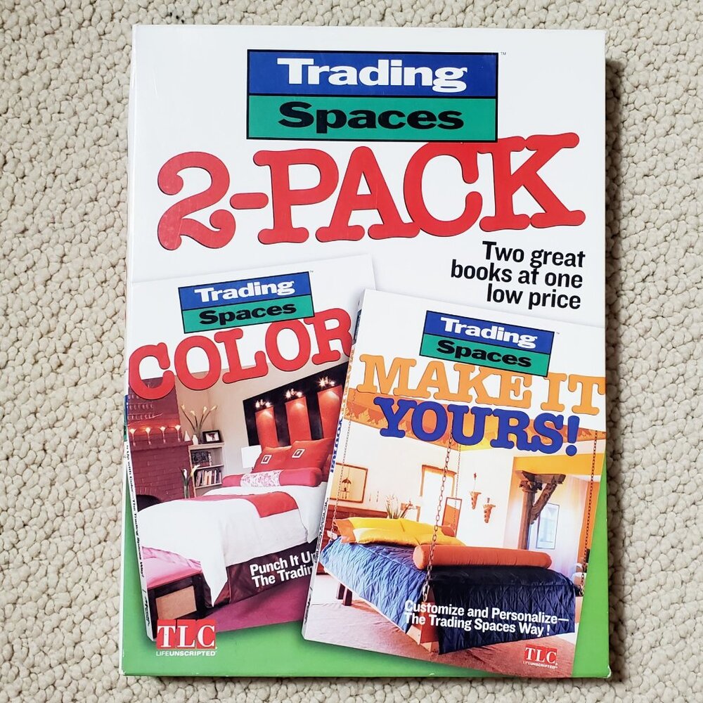 Trading Spaces 2-Pack Softcover Book Set